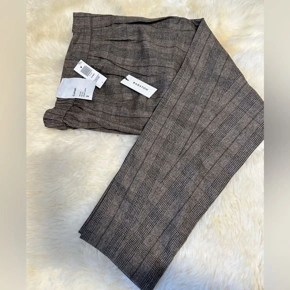aritzia cigarette pant Pants 100% Cupro Slash Pockets Pull Aritzia Little Moon Black Martini